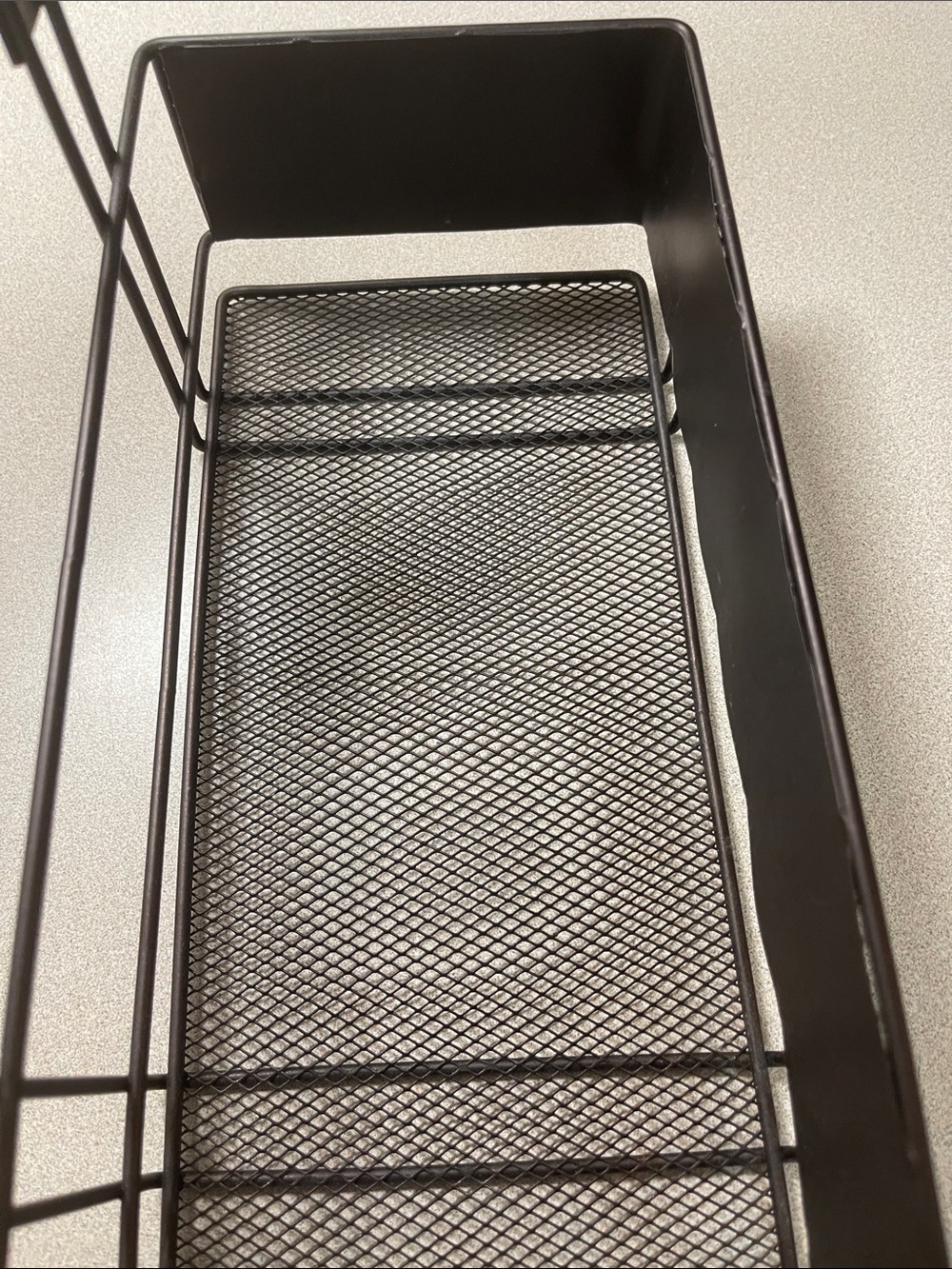 Over the door wire basket with bling - Picture 4 of 4